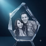 3D crystal iceberg-cut swatch thumbnail – clean shape preview, blue-tone display | Crystal 3D Pix